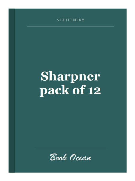 Sharpner pack of 12