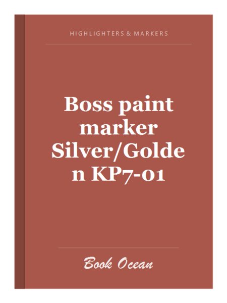 Boss paint marker Silver/Golden KP7-01