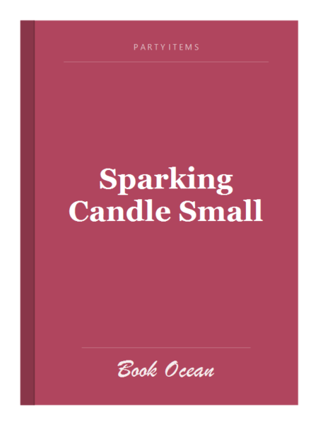 Sparking Candle Small