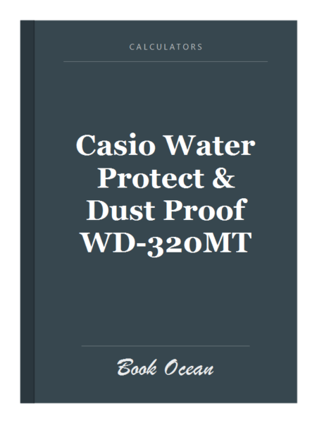 Casio Water Protect & Dust Proof WD-320MT