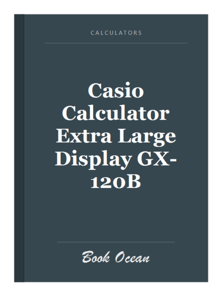 Casio Calculator Extra Large Display GX-120B