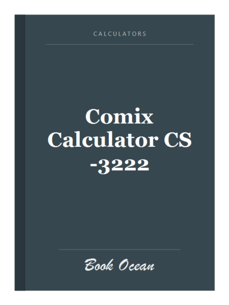 Comix Calculator CS-3222