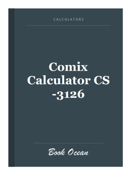 Comix Calculator CS-3126
