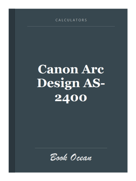 Canon Arc Design AS-2400
