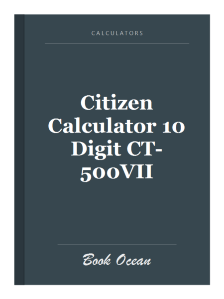 Citizen Calculator 10 Digit CT-500VII