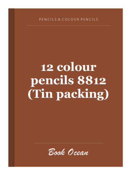 12 colour pencils 8812 (Tin packing)