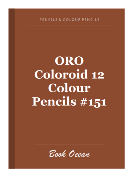 ORO Coloroid 12 Colour Pencils #151