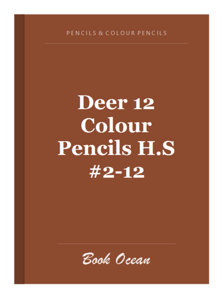 Deer 12 Colour Pencils H.S #2-12