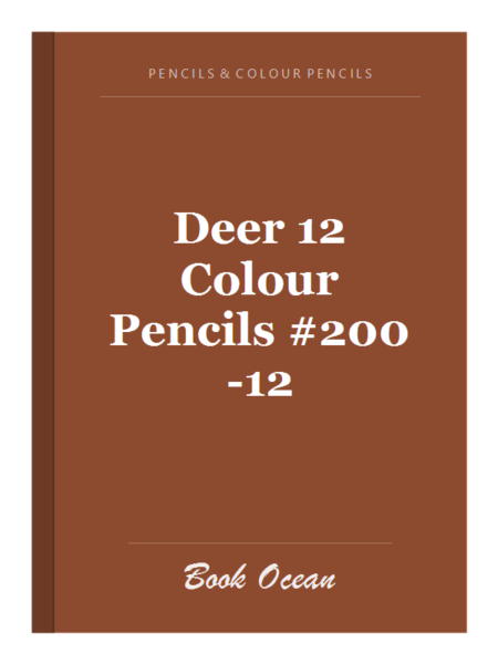Deer 12 Colour Pencils #200-12