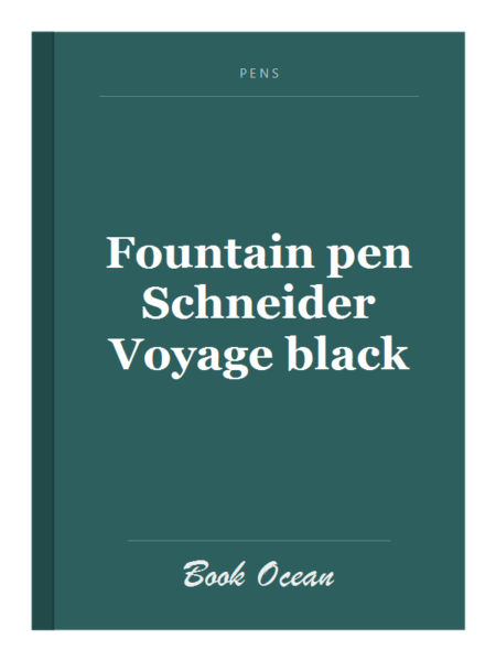 Fountain pen Schneider Voyage black