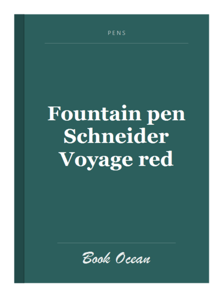 Fountain pen Schneider Voyage red