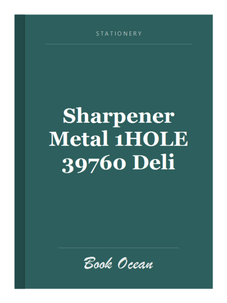 Sharpener Metal 1HOLE 39760 Deli