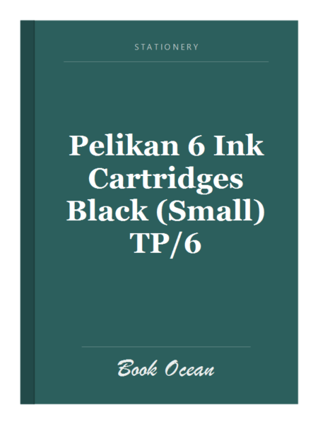Pelikan 6 Ink Cartridges Black (Small) TP/6
