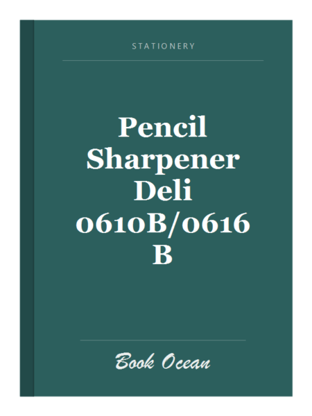 Pencil Sharpener Deli 0610B/0616B