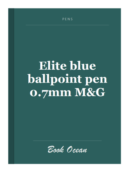 Elite blue ballpoint pen 0.7mm M&G