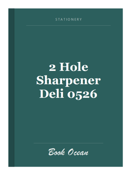 2 Hole Sharpener Deli 0526