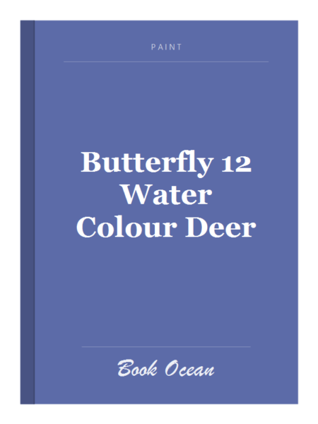 Butterfly 12 Water Colour Deer