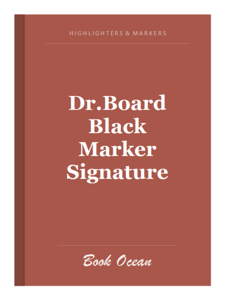 Dr.Board Black Marker Signature