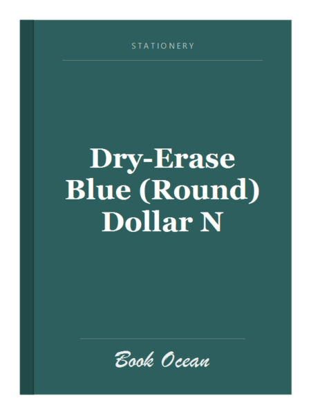 Dry-Erase Blue (Round) Dollar N
