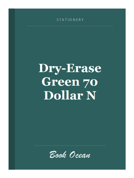 Dry-Erase Green 70 Dollar N