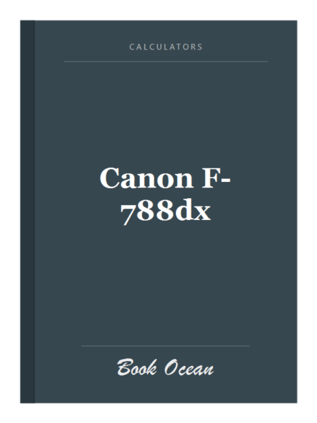 Canon F-788dx