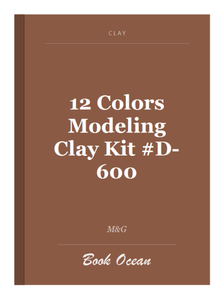 12 Colors Modeling Clay Kit #D-600