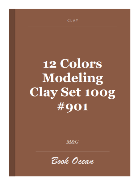 12 Colors Modeling Clay Set 100g #901