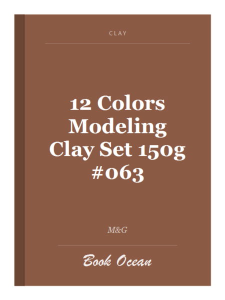 12 Colors Modeling Clay Set 150g #063