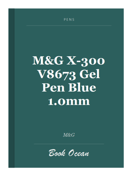 M&G X-300 V8673 Gel Pen Blue 1.0mm
