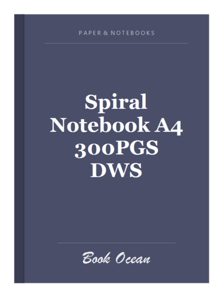 Spiral Notebook A4 300PGS DWS