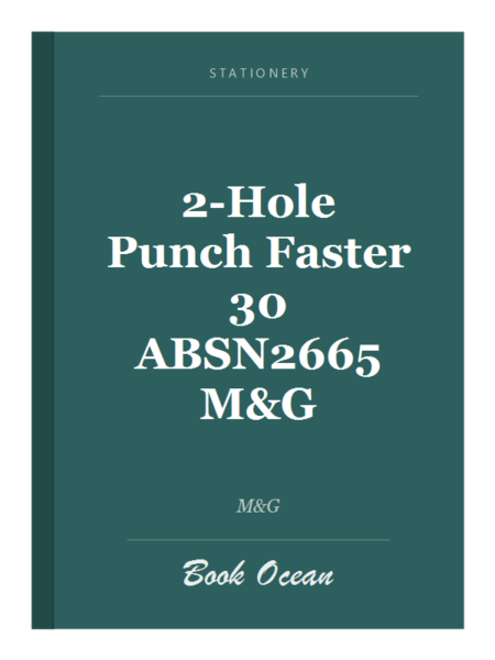2-Hole Punch Faster 30 ABSN2665 M&G