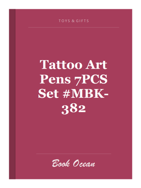Tattoo Art Pens 7PCS Set #MBK-382