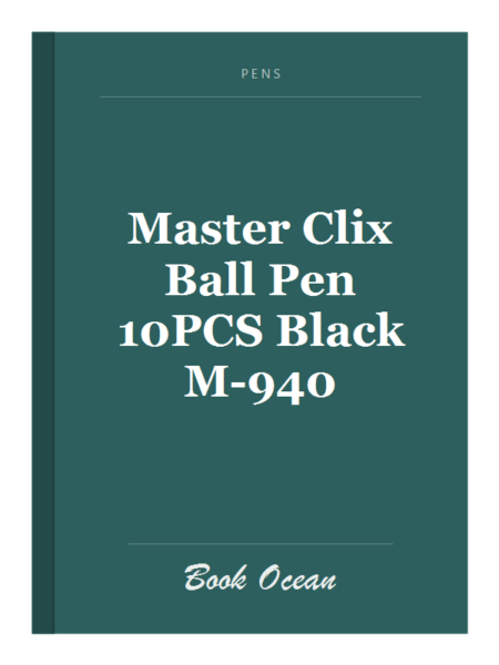Master Clix Ball Pen 10PCS Black M-940