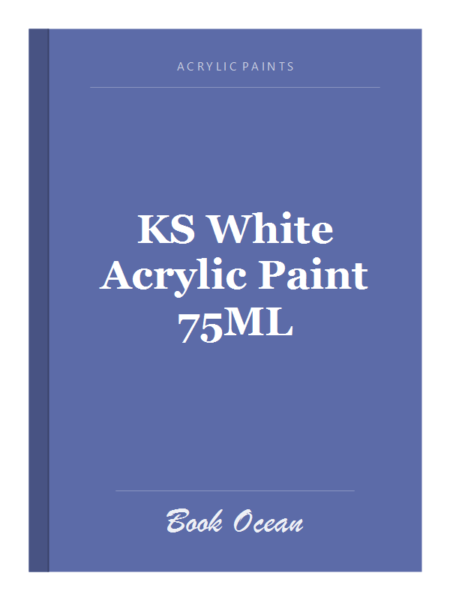 KS White Acrylic Paint 75ML