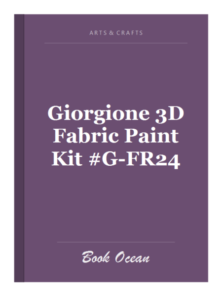 Giorgione 3D Fabric Paint Kit #G-FR24