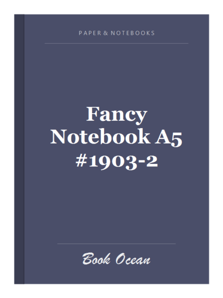 Fancy Notebook A5 #1903-2