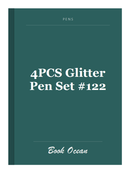 4PCS Glitter Pen Set #122