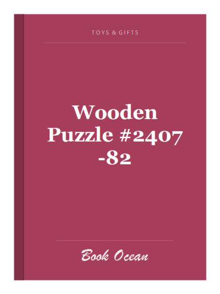Wooden Puzzle #2407-82