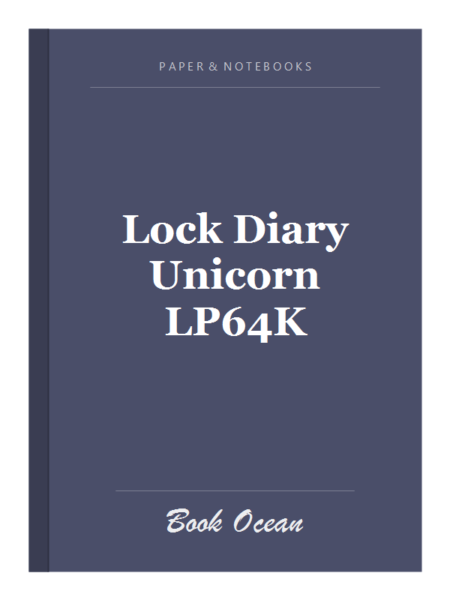 Lock Diary Unicorn LP64K