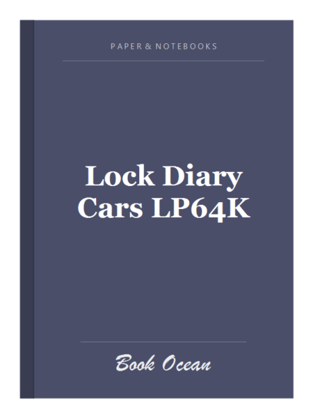 Lock Diary Cars LP64K