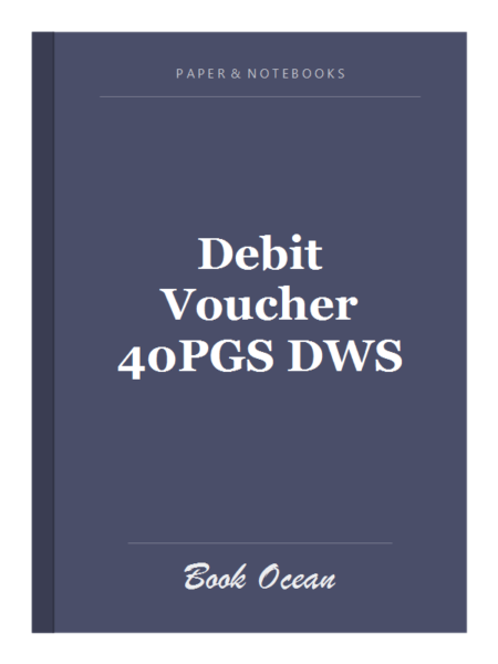 Debit Voucher 40PGS DWS