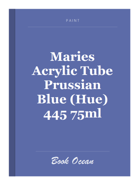 Maries Acrylic Tube Prussian Blue (Hue) 445 75ml