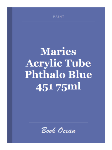 Maries Acrylic Tube Phthalo Blue 451 75ml