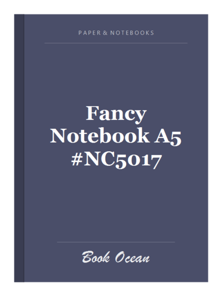 Fancy Notebook A5 #NC5017