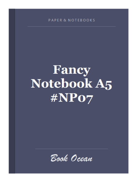 Fancy Notebook A5 #NP07