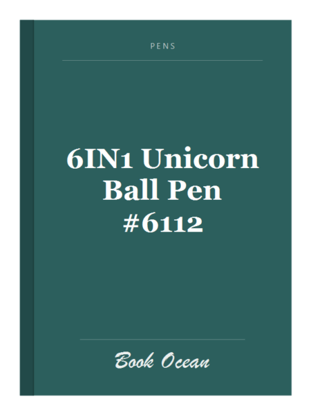 6IN1 Unicorn Ball Pen #6112
