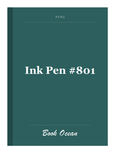 Ink Pen #801