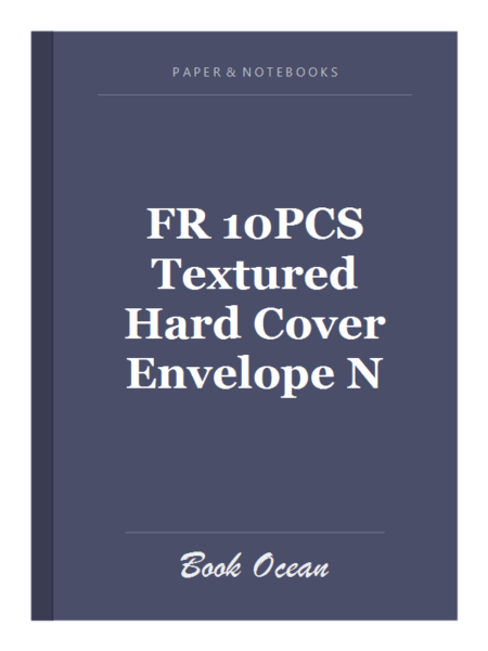 FR 10PCS Textured Hard Cover Envelope N