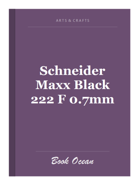 Schneider Maxx Black 222 F 0.7mm