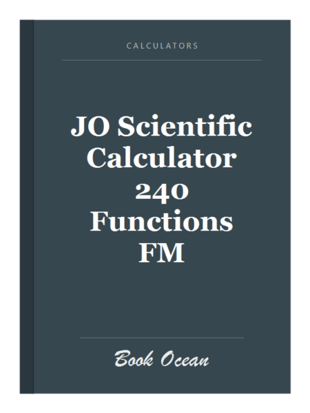 JO Scientific Calculator 240 Functions FM